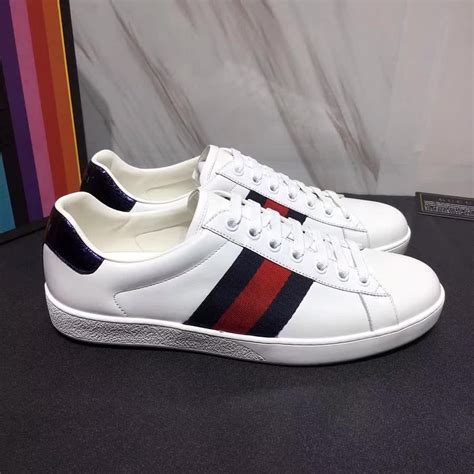 navy gucci trainers|gucci sneakers for men.